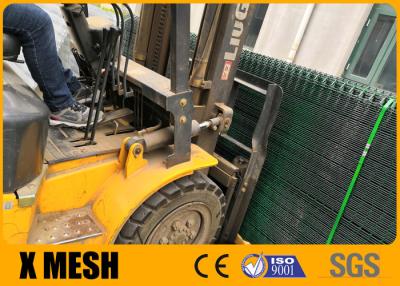 중국 X MESH 2x3m 금속 메쉬 펜싱 RAL 6005 금속 격자 울타리 ODM 판매용