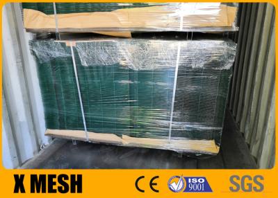 China 1430mm PVC Coated Metal Fencing BS 10244 Garden Wire Mesh for sale