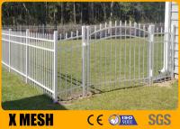 China Poste carril de cruz superior de la calabaza de 80 x de 80m m 40 x 40m m seguridad Mesh Fence de 6 soldaduras del punto en venta