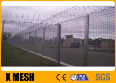 China Black Highway 358 Security Mesh Fencing Panels Anti Climb for sale