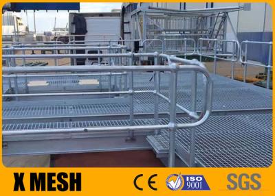 China 2000mm Aluminum Walkway Grating In Civil Engineering 25mmx3mm for sale