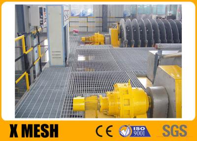 China Plain Bar Welded Steel Grating Hot Galvanized 2000mm For Cement Plant for sale
