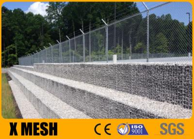 China Wire Dia 4mm Welded Mesh Gabion Baskets 4×1×1m Prevent Flood  Landslide for sale
