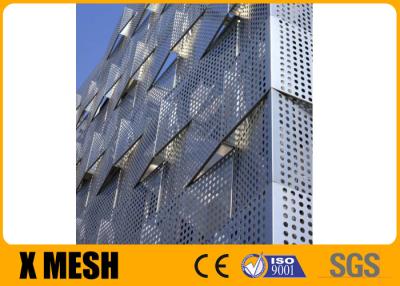China 2.5mm Stainless Steel Perforated Metal Mesh Sheet 3.14kg/M2 for sale
