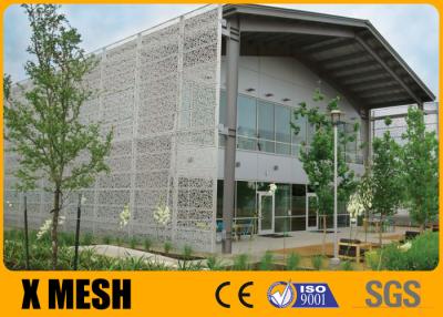 China A36 Steel Square Decorative Perforated Metal Screen 2000mm for sale