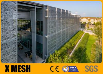 China A36 Steel Square Decorative Perforated Metal Screen 2000mm for sale