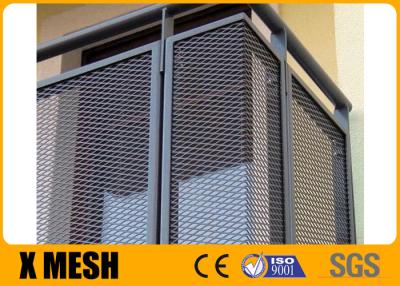 China ASTM F2548 Flattened Aluminum Expanded Mesh Sheet 1000mm Width for sale