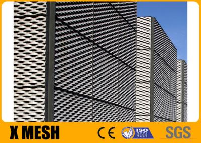 China 1.5mm Architectural Flattened Expanded Metal Mesh 2.77 Kg/M2 for sale