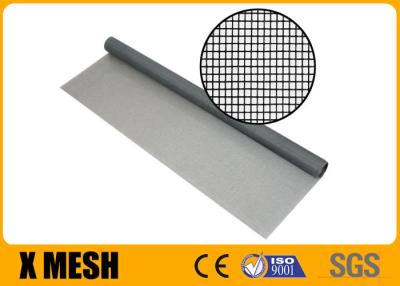 China 18×6 Grey Fiberglass Mosquito Net Roll 115g/M2 Plain Weave for sale