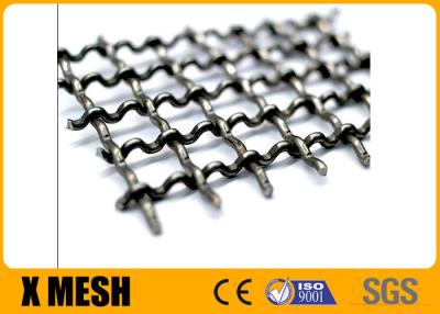 China 38mm Hole Double Crimped Wire Mesh Screen ASTM A227 Standard for sale