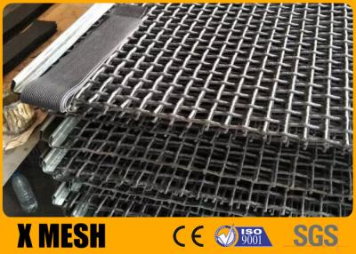 China 2*3m Woven Vibrating Screen Wire Mesh Screen 22mm Hole for sale