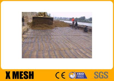 China Het Polyethyleen Mesh Netting van ASTM D7737 100 Jaar van Geogrid Met drie assen Te koop