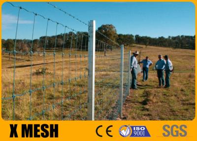 Chine La clôture de fil de ferme de la longueur 50m zinguent les panneaux enduits de fil de chèvre à vendre