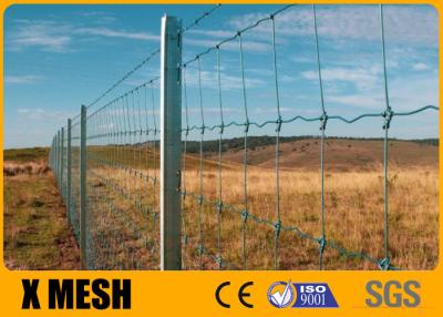 China Cattle Wire 330 Ft Roll Field Fence ASTM A121 Fixed Knot for sale