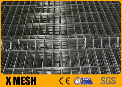 China 2.4m Housing Estate Powder Coated Wire Mesh Fencing Vertical Spacing 50mm V Shape Bend for sale