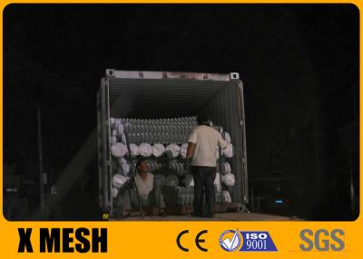 China 2100mm Height Plastic Coated Chain Wire Fencing Heavy Galvanized Diameter 4mm for sale