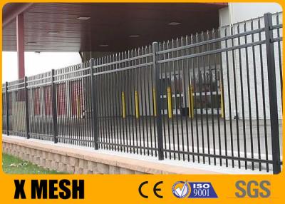 China Astm F2589 Standard Decorative Wrought Iron Fence Anti Rust Border Protection for sale