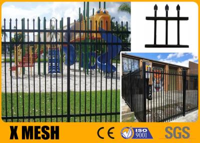 China A36 Material Security Metal Fencing Astm F2589 Standard Pvc Coated 2m High for sale