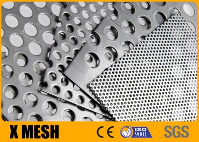 China Sgs Certificated Metal A36 Perforated Mesh Panels For Decorative Building Staircases à venda