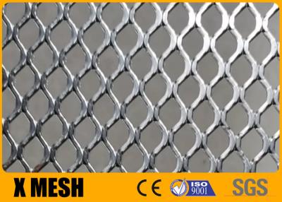 China 1/2inch Diamond Opening Raised Expanded Metal Mesh 18 Gauge 316l for sale