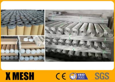 China 610mm X 30m Roll Size Aluminium Fly Screen Powder Coated With Black Color à venda