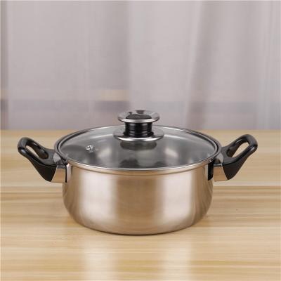China Restaurant Kitchen Stainless Steel Cookware Set Classic Design Style for sale
