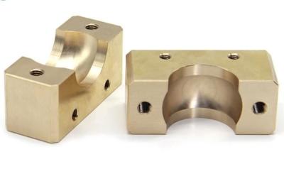 China Galvanize o CNC da precisão que faz à máquina resistente prático das peças de cobre de bronze à venda