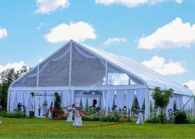 中国 ポリ塩化ビニールの白く優雅な30x30m明確な結婚のでき事のテント 販売のため