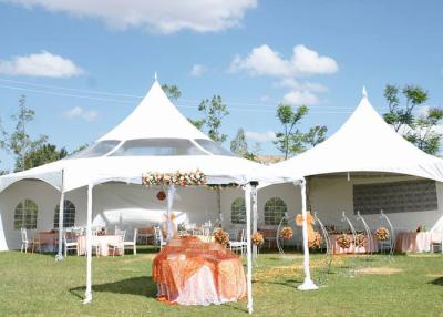 China Transparent Wedding 8m Pagoda Party Tent For Dining Reception for sale