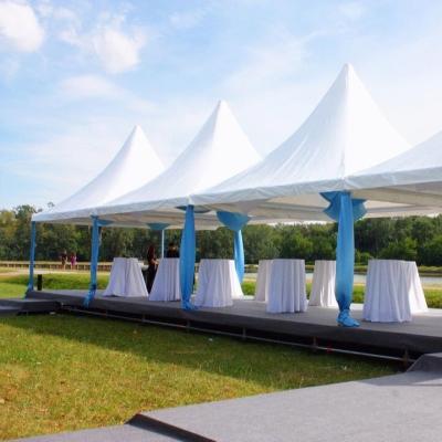 China Aluminum Frame Waterproof Outdoor Pagoda Tent 12m Dia For Wedding Party Event for sale
