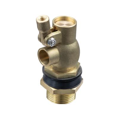 China OEM ODM Forging Brass Water Tank Level Stainless Steel Ball Brass Float Valve for sale