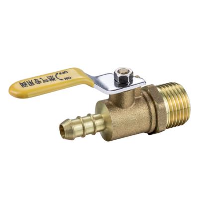 China TMOK Male Female End Hose Connection BSP Lever 1/2 Inch Brass Ball Gas Valve for sale