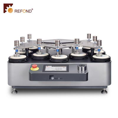 China Martindale Abrasion Pilling Tester Machine With 9 Heads for sale