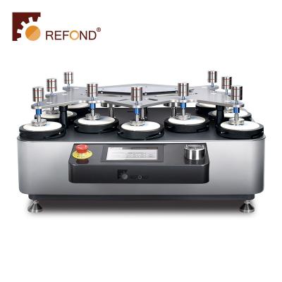 China RF3169N One Touch Alignment REFOND Martindale Abrasion And Pilling Tester 9 Heads for sale