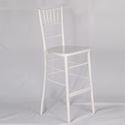 Chine Couleur en bois moderne de blanc de Chiavari Barstool de chaise d'événement de mariage de chaise à vendre