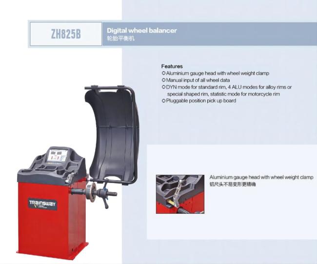 Trainsway Zh825b Polular Model Wheel Balancing Machine Wheel Balancer