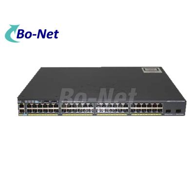 中国 CiscoWS-C2960X-48LPD-L 2960X 48 Ports PoE Switch 10/100/1000 LAN Base 販売のため
