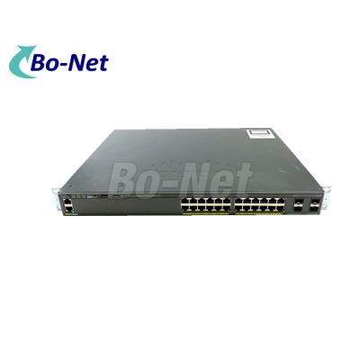 China New Original In Stock 2960X Series 24 Port PoE Managed Gigabit Switch WS-C2960X-24PS-L en venta