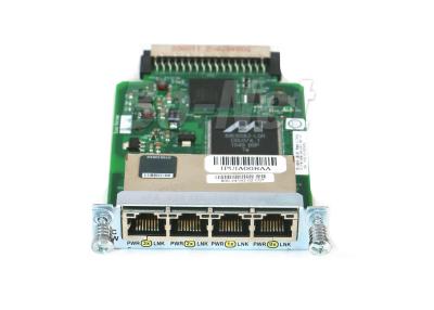 China HWIC 4ESW 4 Port Cisco Wan Interface Card For 1841 2811 3845 2911/K9 RJ45 100M for sale