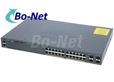 China Catalyst 24 Port Cisco Gigabit Switch 2960X switch WS-C2960X-24TS-L Stackable for sale