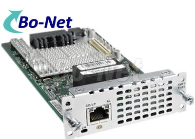China NIM 1MFT T1 E1 Cisco Router Interface Cards , Fourth Generation Cisco Ethernet Module for sale