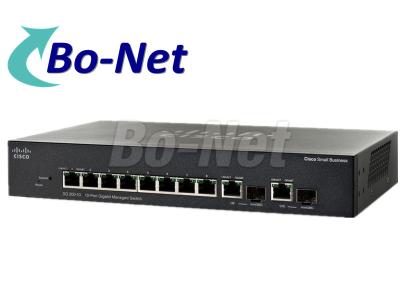 China CISCO SG300-10SFP-K9-CN 8 10/100/1000Ports SFP 2 Combo Mini-GBIC Ports Managed Switch for sale