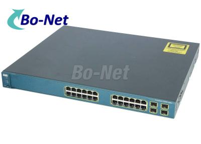 China El puerto SFP del gigabit 4 del puerto del catalizador 3560G 24 de Cisco utilizó los interruptores WS-C3560G-24TS-S de Cisco en venta