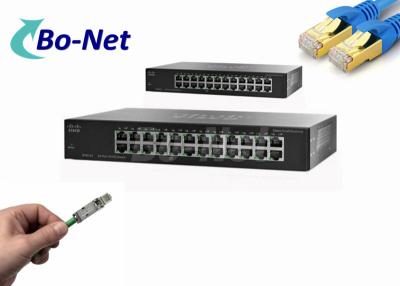 China SF95 24 CN Cisco Small Business 24 Port Gigabit Switch Category 5e Cabling for sale