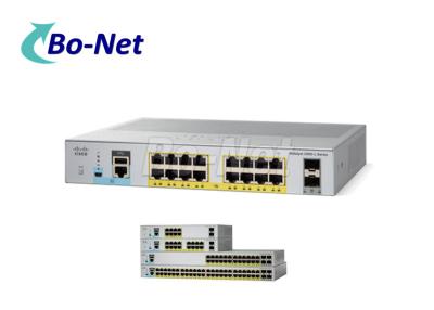 China Cisco WS-C2960L-16PS-LL Cisco Gigabit Switch 16port POE+ network switch 2 SFP ports for sale