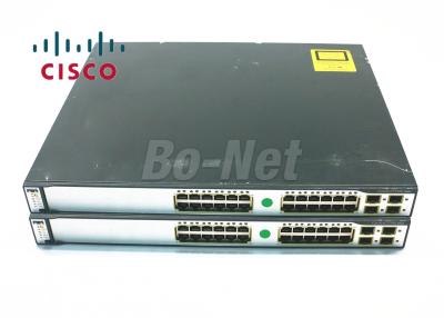 China WS-C3750G-24TS-S1U Used Cisco Switches 24 Port 10/100/1000M C3750G Series Original New for sale