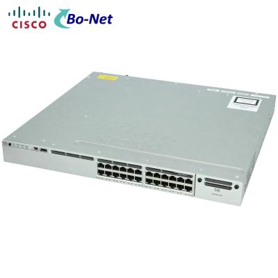China Cisco 24Port Network Switches Brand WS-C3850-24T-S 3850 24 Port Data IP Base for sale