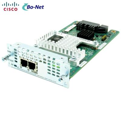 China 2 Port Network Interface Used Cisco Modules NIM-2FXSP For ISR4000 Series Router for sale