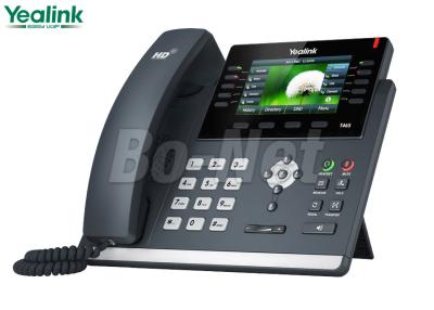 China Conference Office Video Cisco IP Phone Colorful Screen Yealink SIP-T46S SIP-T46G for sale