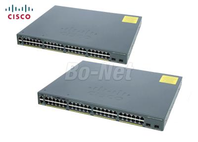 China 216 Gbps que cambiaban capacidad utilizaron puertos de los interruptores WS-C2960X-48FPD-L 2960X 48 PoE de Cisco en venta